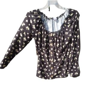 Shein women's black top